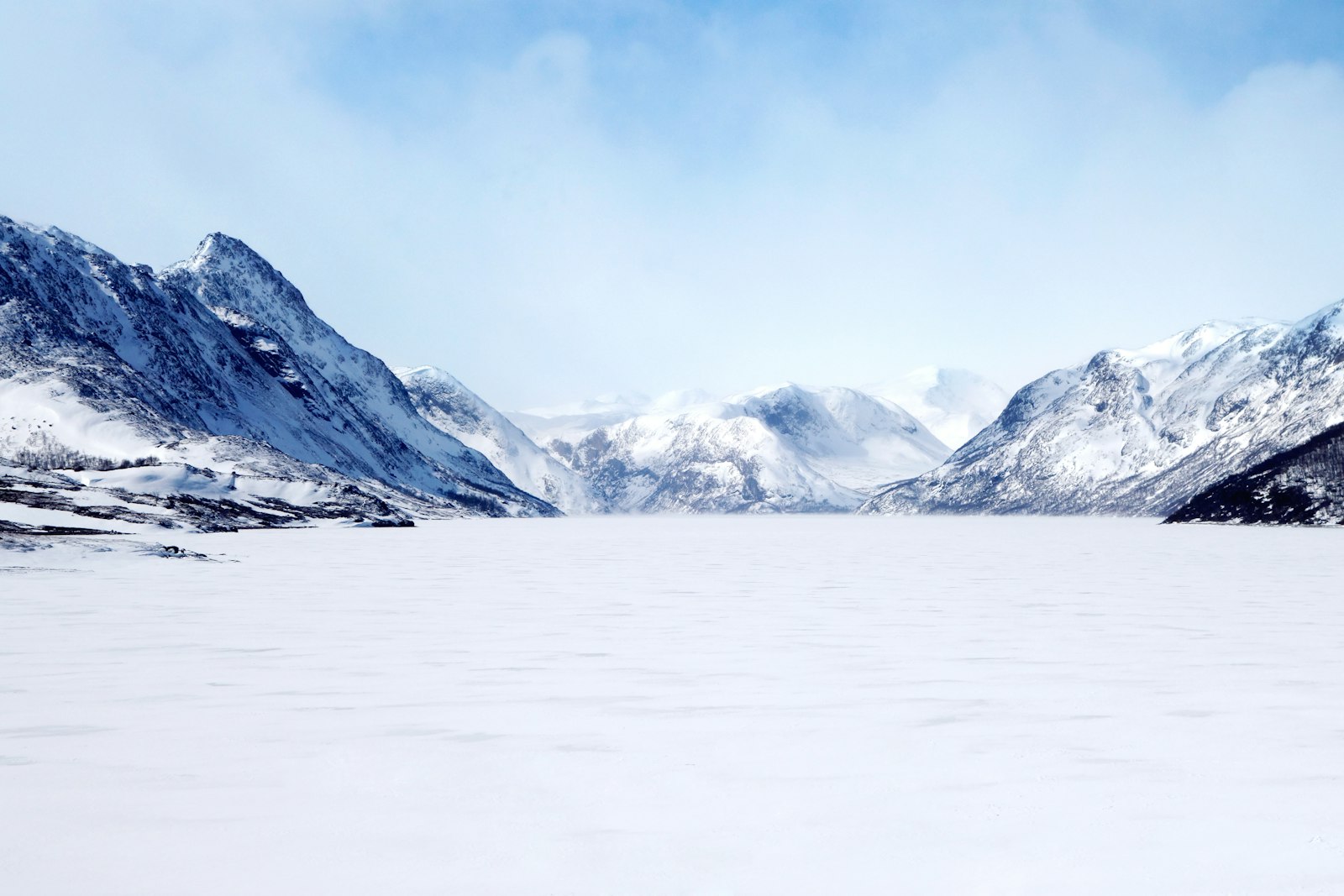 Glacier crossing